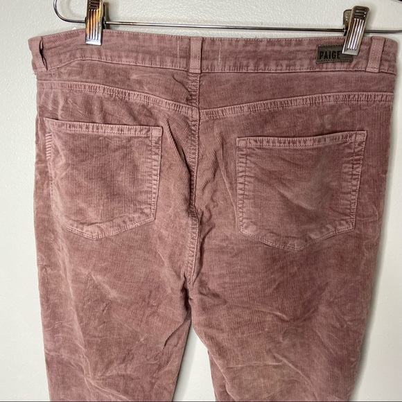 Paige Hoxton High-Rise Skinny Jeans in Faded Mauve Size 32 - Picture 3 of 10